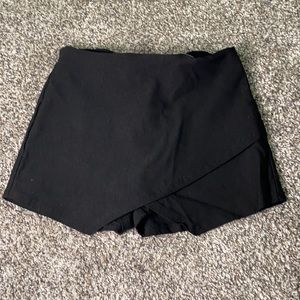 Black Mini Skort